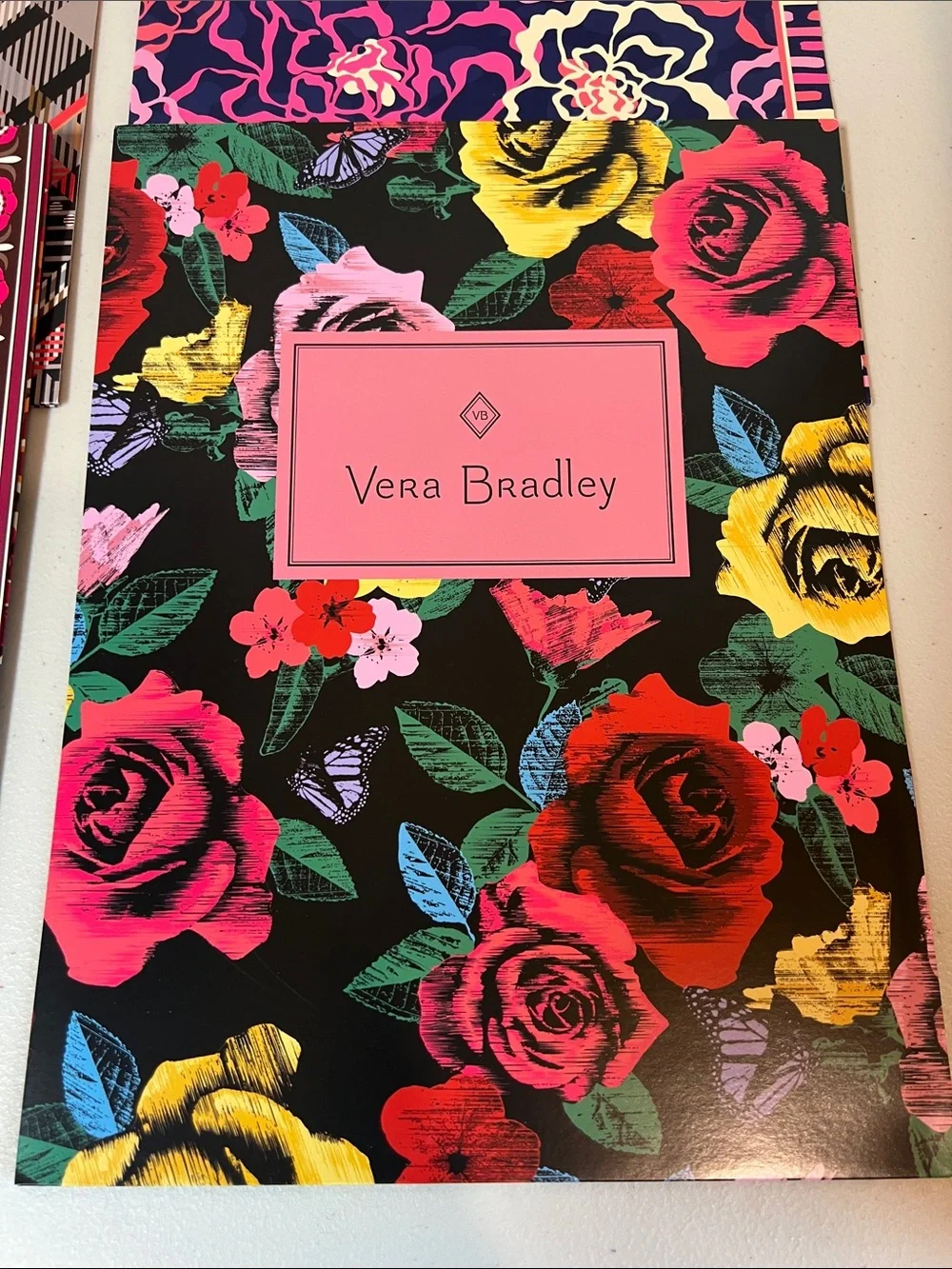 Vera Bradley Lot of 6 Pocket Folders matches Purses Bags